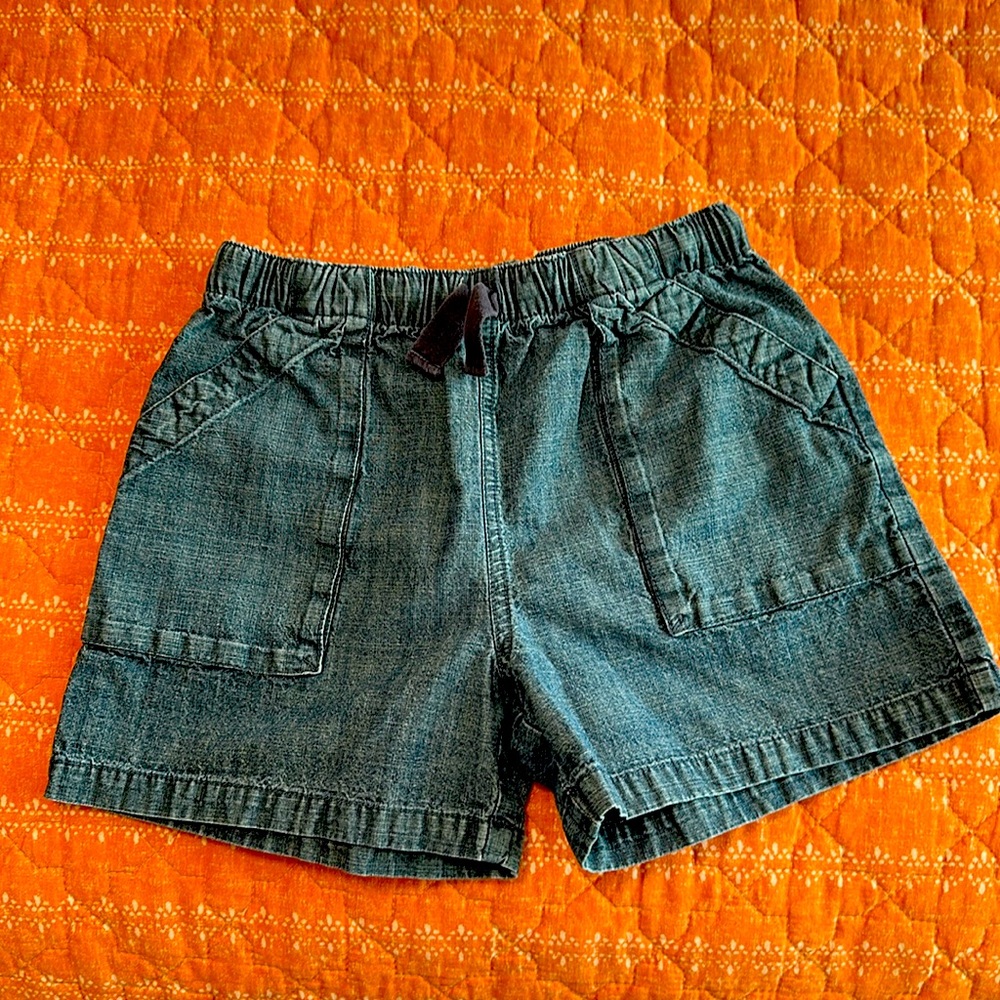 Chambray Tea Shorts